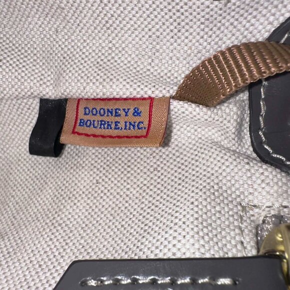Dooney & Bourke Small Crossbody β Gray Leather with Contrast Stitching - Picture 7 of 12